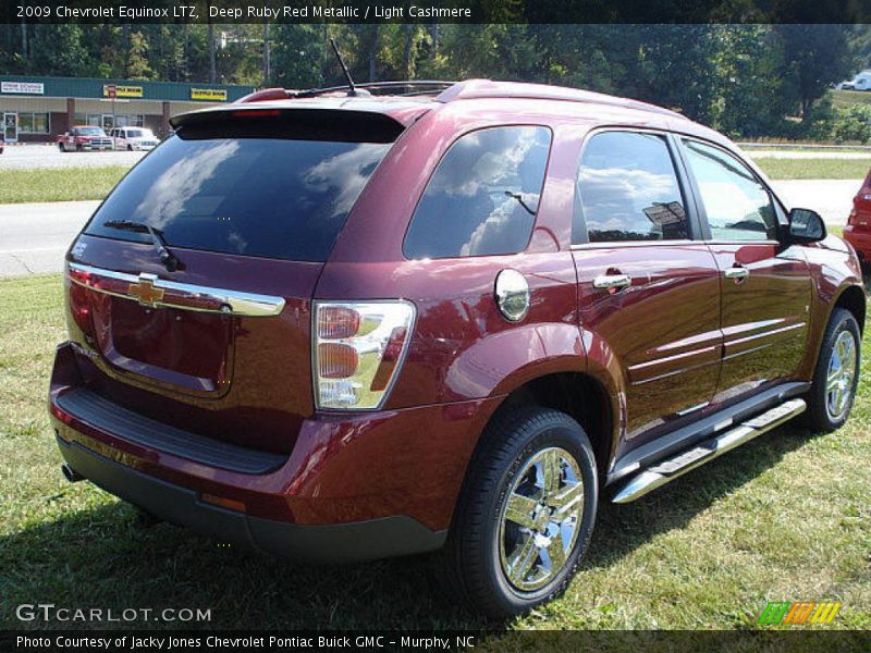 Deep Ruby Red Metallic / Light Cashmere 2009 Chevrolet Equinox LTZ