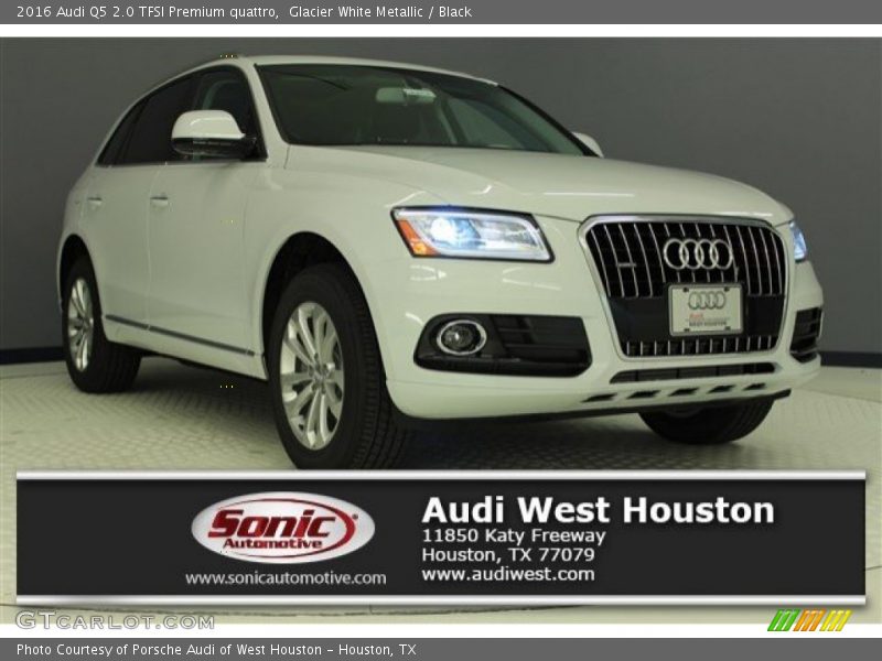 Glacier White Metallic / Black 2016 Audi Q5 2.0 TFSI Premium quattro