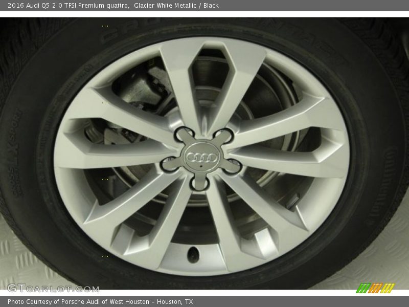 Glacier White Metallic / Black 2016 Audi Q5 2.0 TFSI Premium quattro