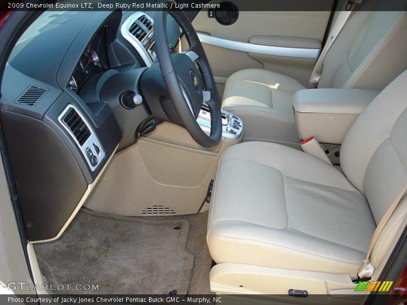 Deep Ruby Red Metallic / Light Cashmere 2009 Chevrolet Equinox LTZ