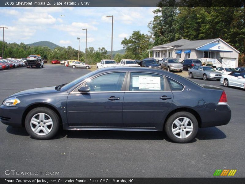 Slate Metallic / Gray 2009 Chevrolet Impala LS