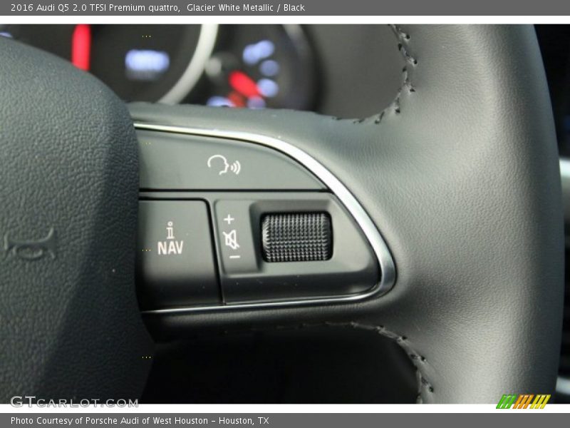 Glacier White Metallic / Black 2016 Audi Q5 2.0 TFSI Premium quattro