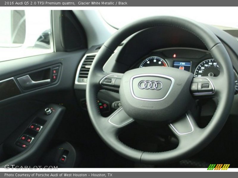 Glacier White Metallic / Black 2016 Audi Q5 2.0 TFSI Premium quattro