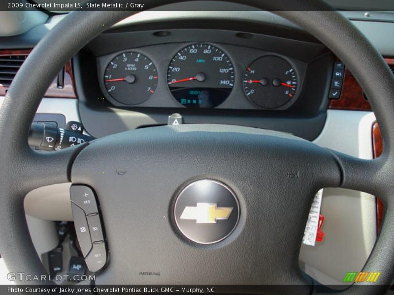 Slate Metallic / Gray 2009 Chevrolet Impala LS