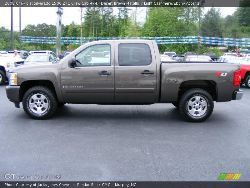 Desert Brown Metallic / Light Cashmere/Ebony Accents 2008 Chevrolet Silverado 1500 Z71 Crew Cab 4x4