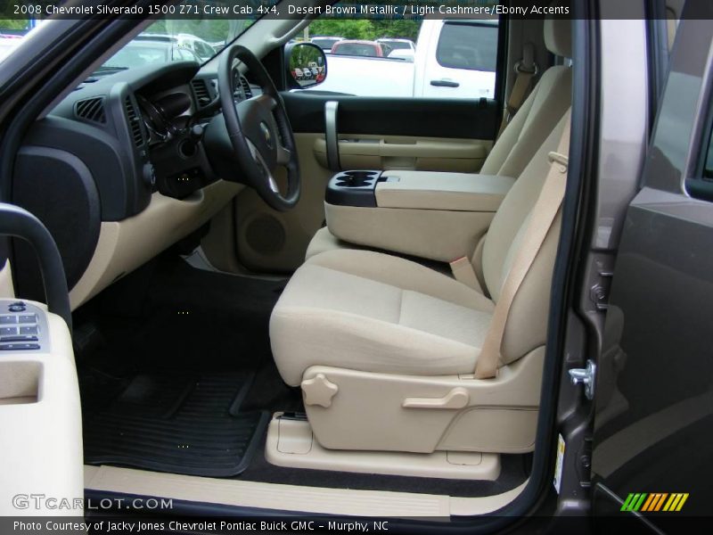 Desert Brown Metallic / Light Cashmere/Ebony Accents 2008 Chevrolet Silverado 1500 Z71 Crew Cab 4x4