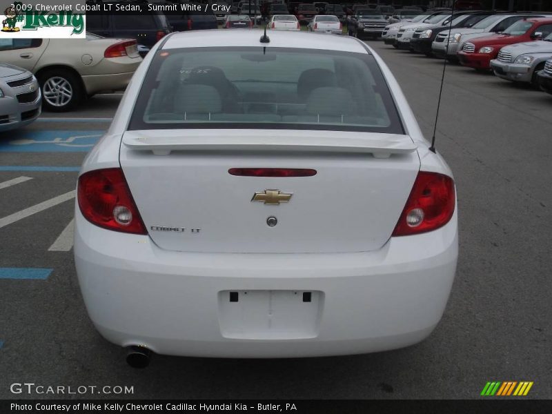 Summit White / Gray 2009 Chevrolet Cobalt LT Sedan