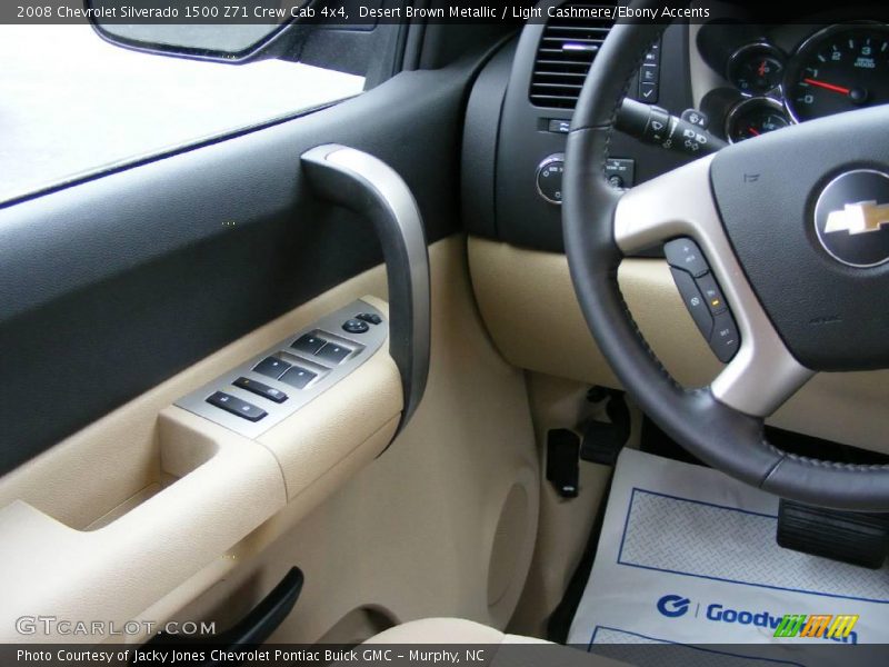 Desert Brown Metallic / Light Cashmere/Ebony Accents 2008 Chevrolet Silverado 1500 Z71 Crew Cab 4x4