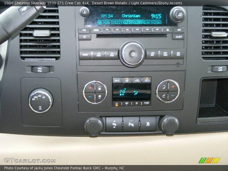 Desert Brown Metallic / Light Cashmere/Ebony Accents 2008 Chevrolet Silverado 1500 Z71 Crew Cab 4x4