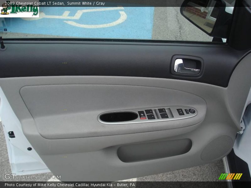 Summit White / Gray 2009 Chevrolet Cobalt LT Sedan