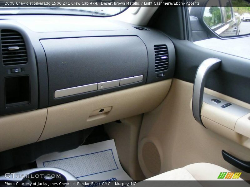 Desert Brown Metallic / Light Cashmere/Ebony Accents 2008 Chevrolet Silverado 1500 Z71 Crew Cab 4x4