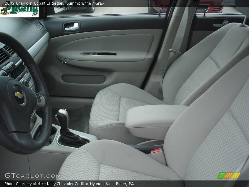 Summit White / Gray 2009 Chevrolet Cobalt LT Sedan