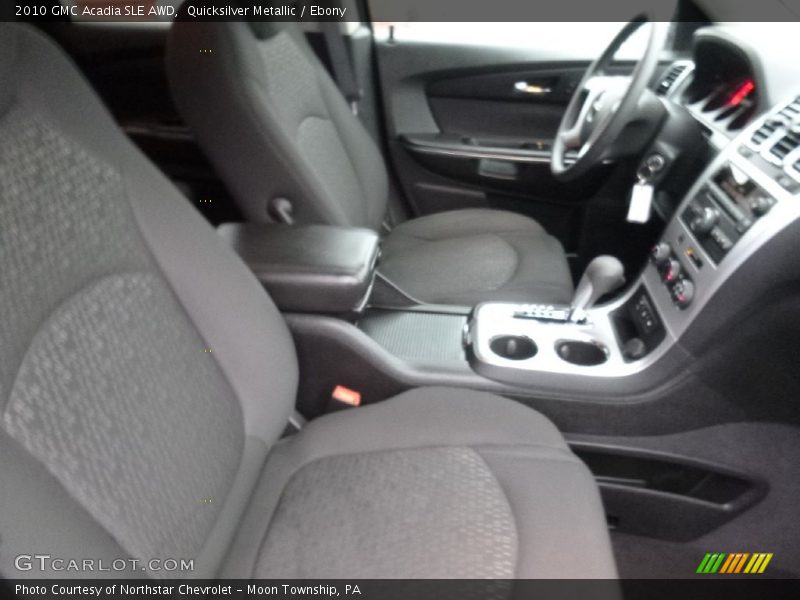 Quicksilver Metallic / Ebony 2010 GMC Acadia SLE AWD