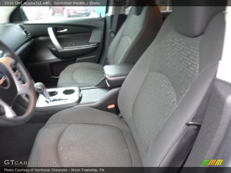 Quicksilver Metallic / Ebony 2010 GMC Acadia SLE AWD