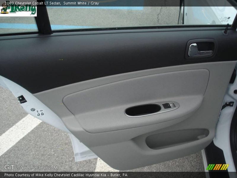 Summit White / Gray 2009 Chevrolet Cobalt LT Sedan