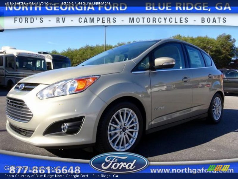 Tectonic / Medium Light Stone 2016 Ford C-Max Hybrid SEL