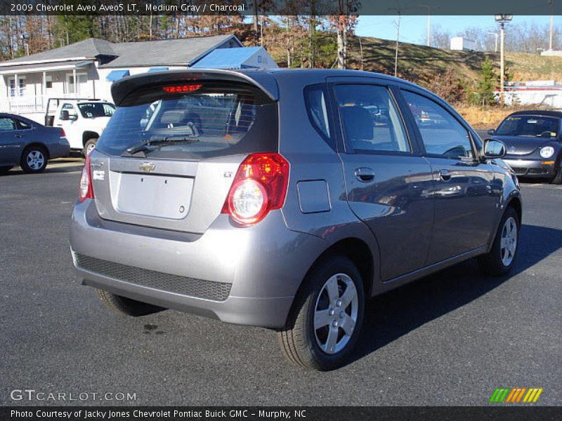 Medium Gray / Charcoal 2009 Chevrolet Aveo Aveo5 LT
