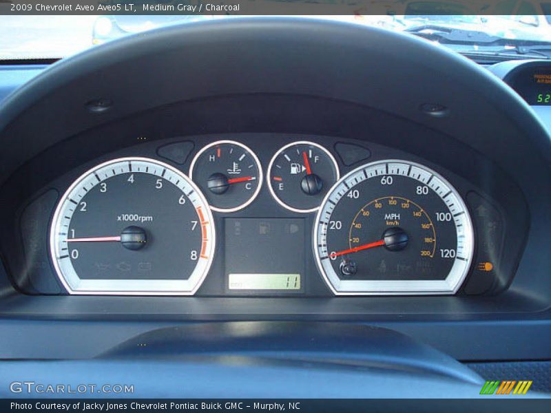 Medium Gray / Charcoal 2009 Chevrolet Aveo Aveo5 LT