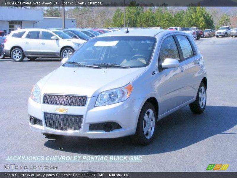 Cosmic Silver / Charcoal 2009 Chevrolet Aveo Aveo5 LT