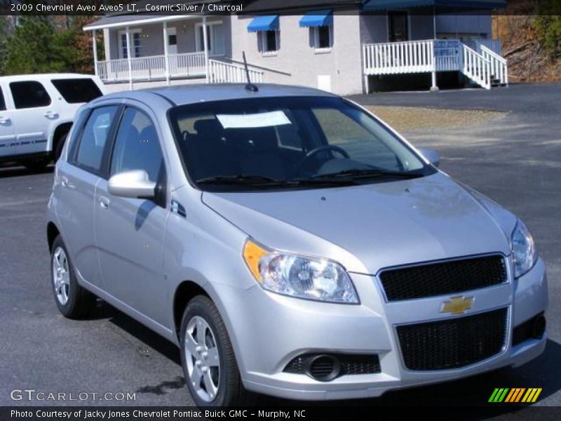 Cosmic Silver / Charcoal 2009 Chevrolet Aveo Aveo5 LT