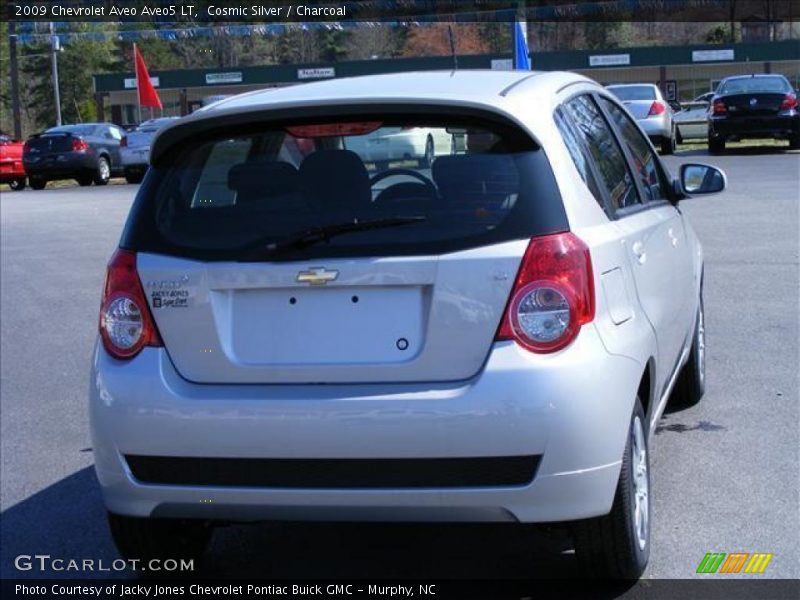 Cosmic Silver / Charcoal 2009 Chevrolet Aveo Aveo5 LT