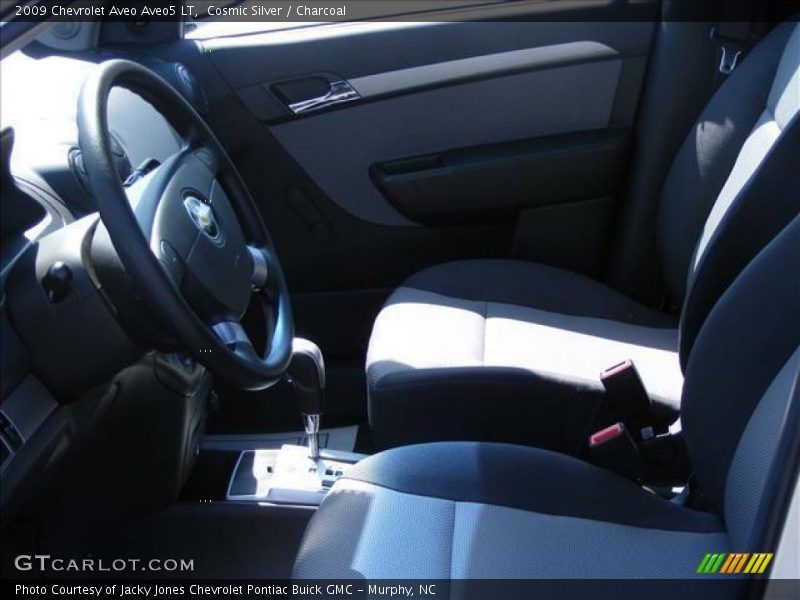 Cosmic Silver / Charcoal 2009 Chevrolet Aveo Aveo5 LT