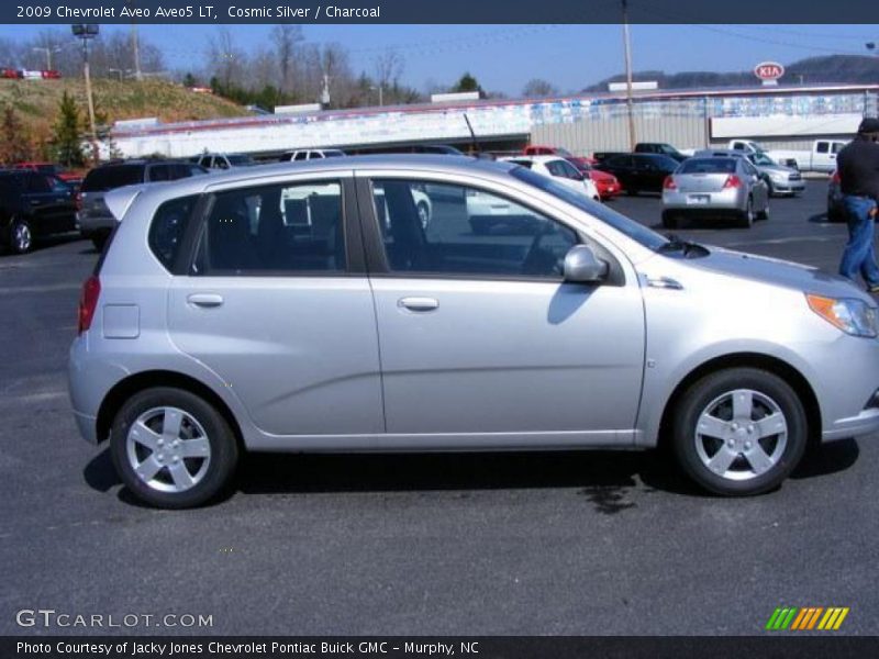 Cosmic Silver / Charcoal 2009 Chevrolet Aveo Aveo5 LT