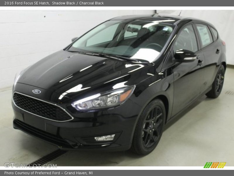 Shadow Black / Charcoal Black 2016 Ford Focus SE Hatch