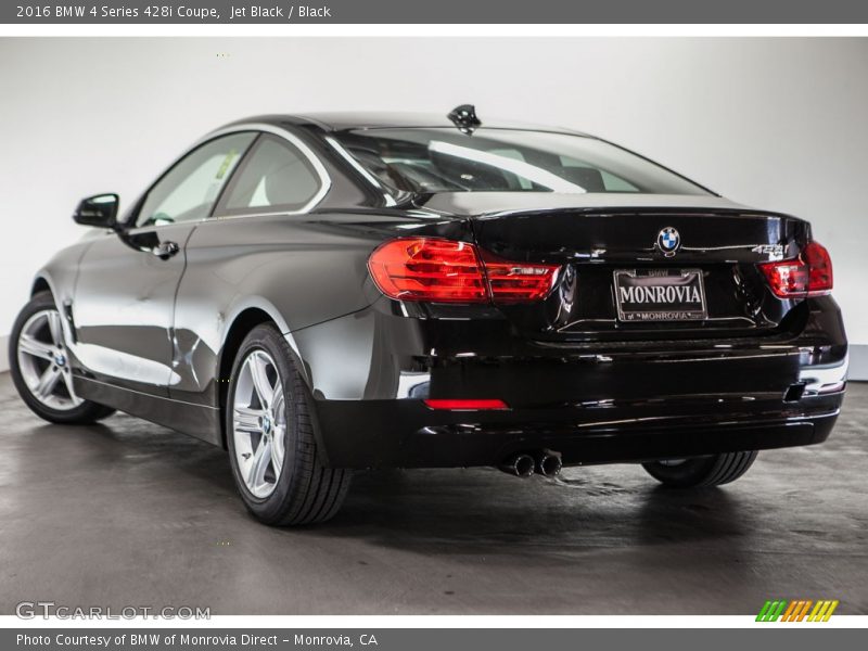 Jet Black / Black 2016 BMW 4 Series 428i Coupe