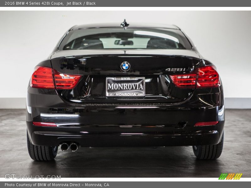 Jet Black / Black 2016 BMW 4 Series 428i Coupe