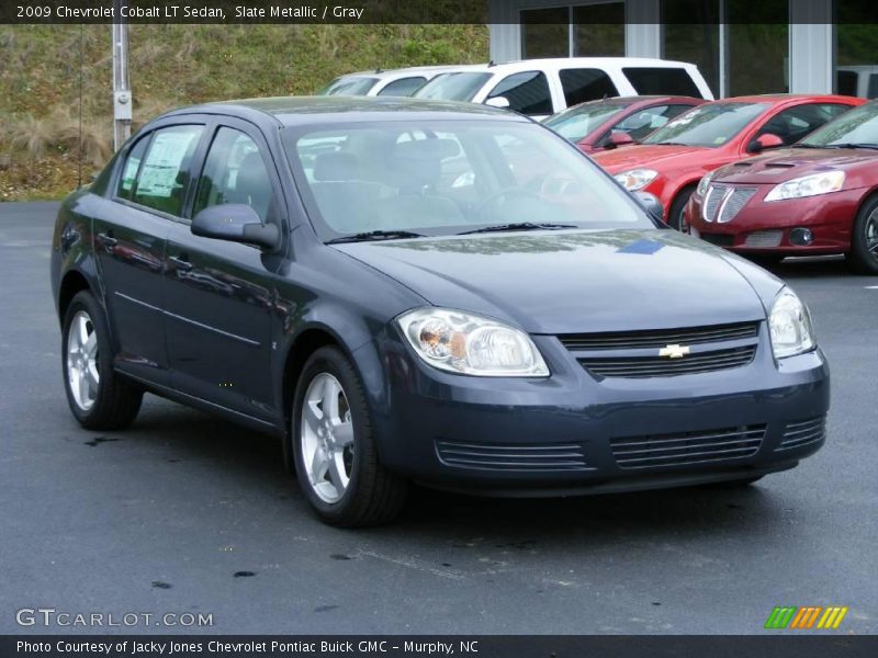 Slate Metallic / Gray 2009 Chevrolet Cobalt LT Sedan