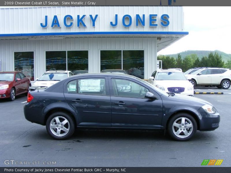 Slate Metallic / Gray 2009 Chevrolet Cobalt LT Sedan