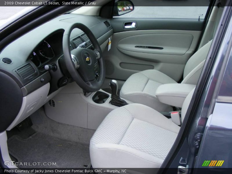 Slate Metallic / Gray 2009 Chevrolet Cobalt LT Sedan