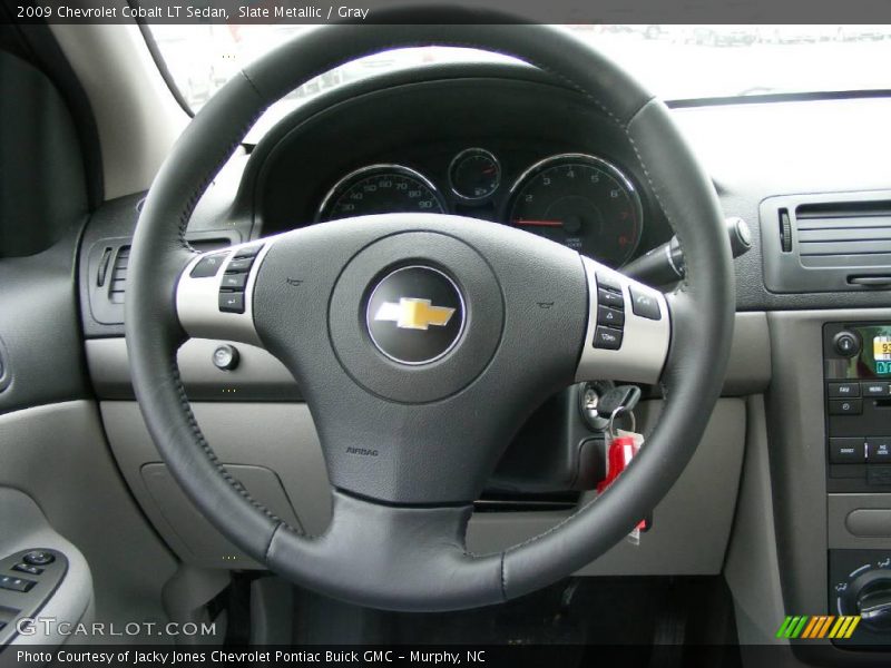 Slate Metallic / Gray 2009 Chevrolet Cobalt LT Sedan