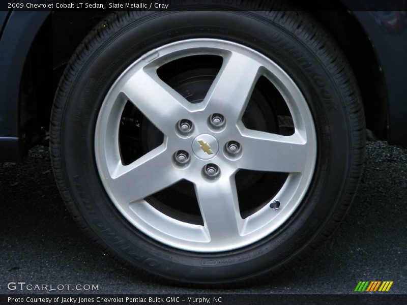 Slate Metallic / Gray 2009 Chevrolet Cobalt LT Sedan