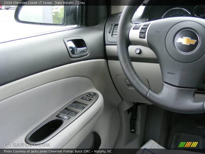 Slate Metallic / Gray 2009 Chevrolet Cobalt LT Sedan