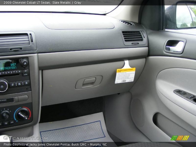 Slate Metallic / Gray 2009 Chevrolet Cobalt LT Sedan