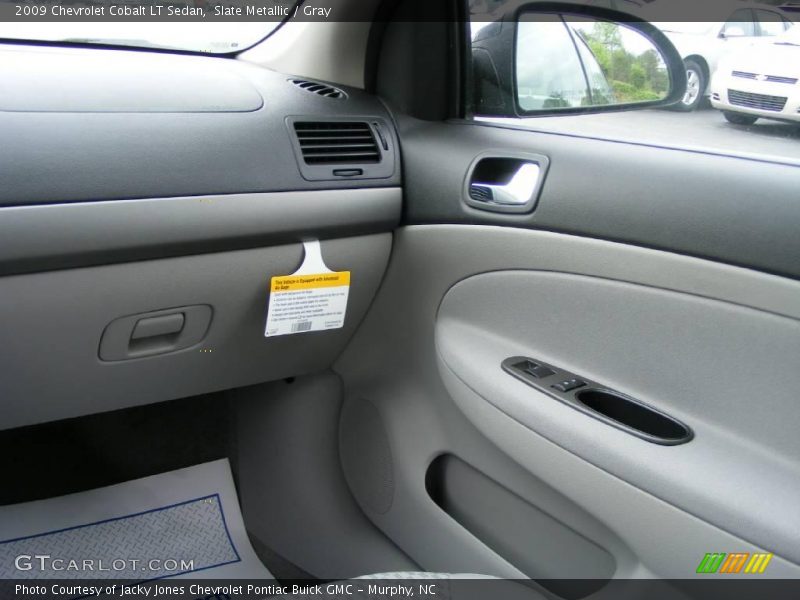 Slate Metallic / Gray 2009 Chevrolet Cobalt LT Sedan