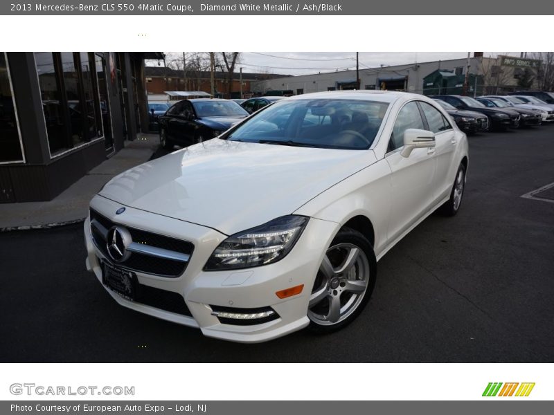 Diamond White Metallic / Ash/Black 2013 Mercedes-Benz CLS 550 4Matic Coupe