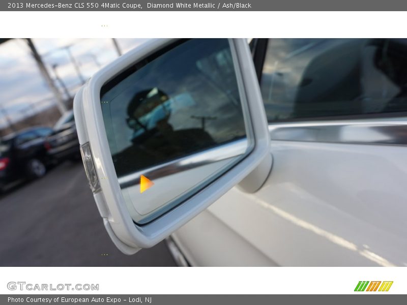Diamond White Metallic / Ash/Black 2013 Mercedes-Benz CLS 550 4Matic Coupe