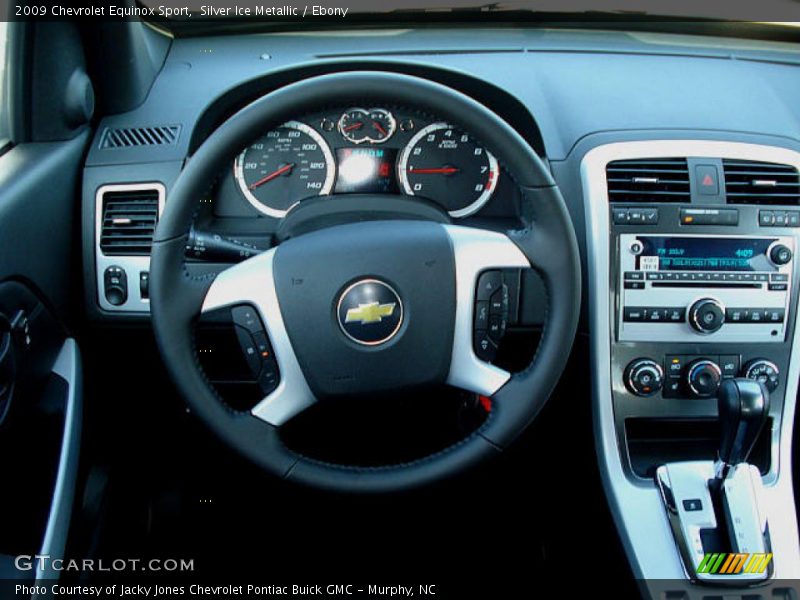 Silver Ice Metallic / Ebony 2009 Chevrolet Equinox Sport