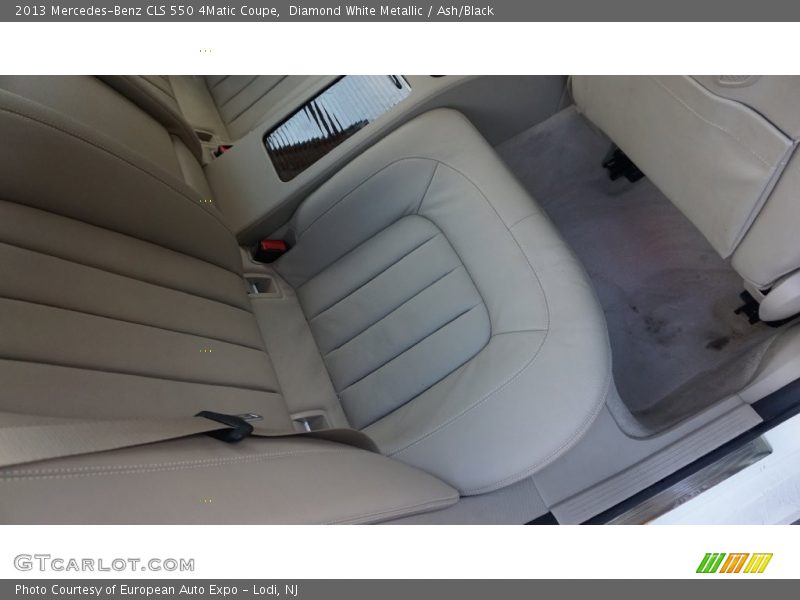 Diamond White Metallic / Ash/Black 2013 Mercedes-Benz CLS 550 4Matic Coupe