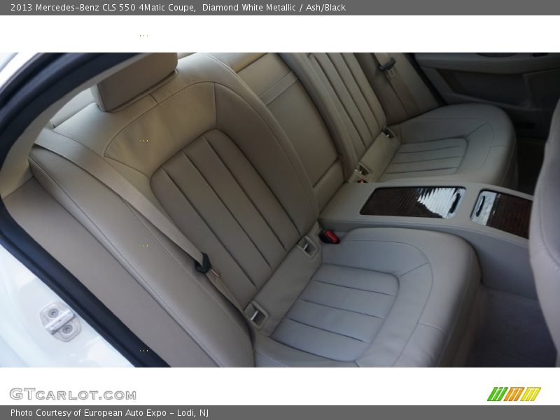 Diamond White Metallic / Ash/Black 2013 Mercedes-Benz CLS 550 4Matic Coupe