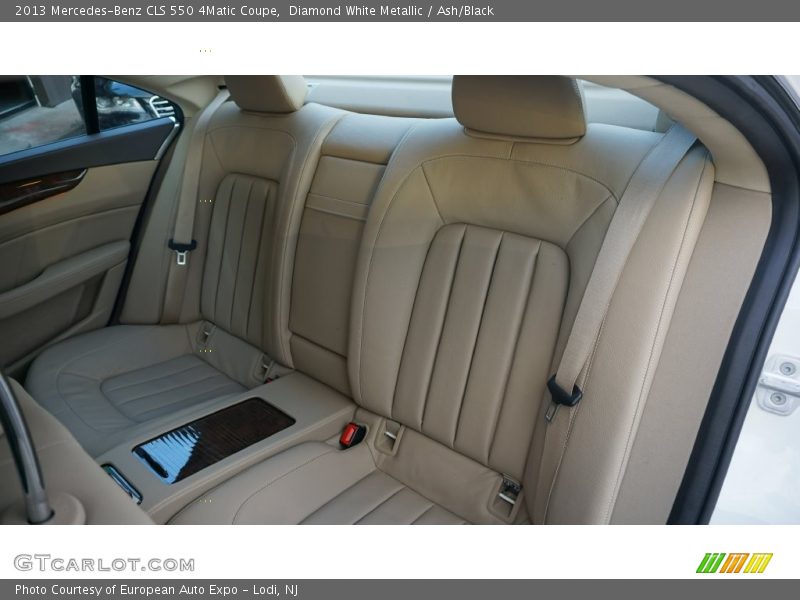 Diamond White Metallic / Ash/Black 2013 Mercedes-Benz CLS 550 4Matic Coupe