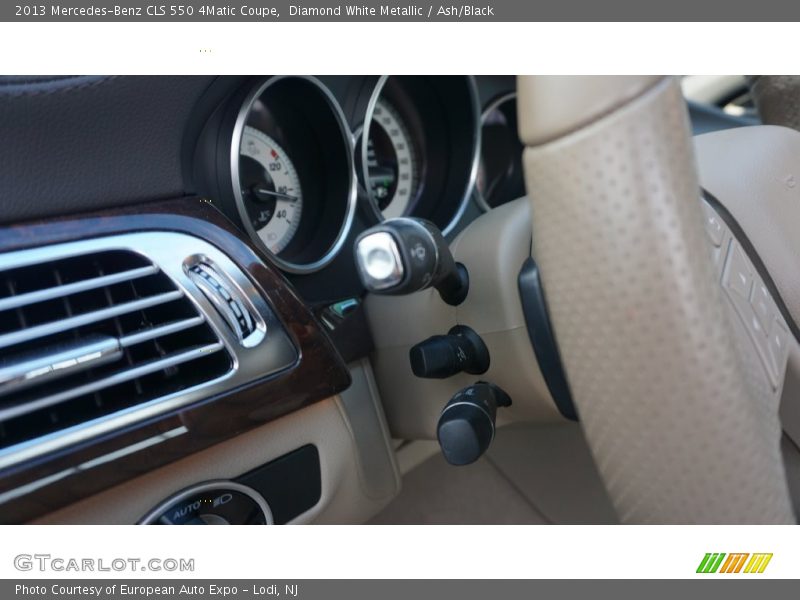 Diamond White Metallic / Ash/Black 2013 Mercedes-Benz CLS 550 4Matic Coupe