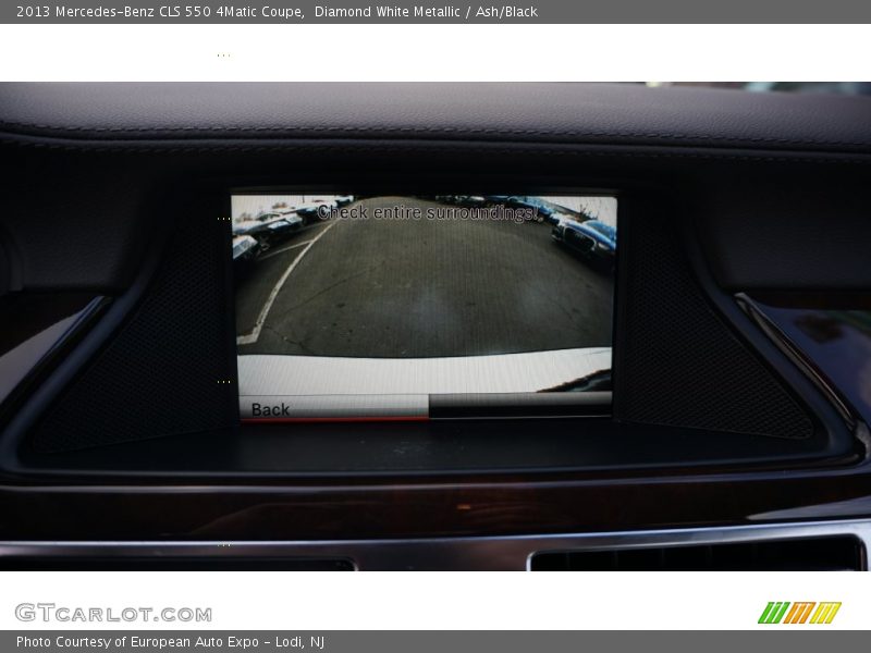 Diamond White Metallic / Ash/Black 2013 Mercedes-Benz CLS 550 4Matic Coupe