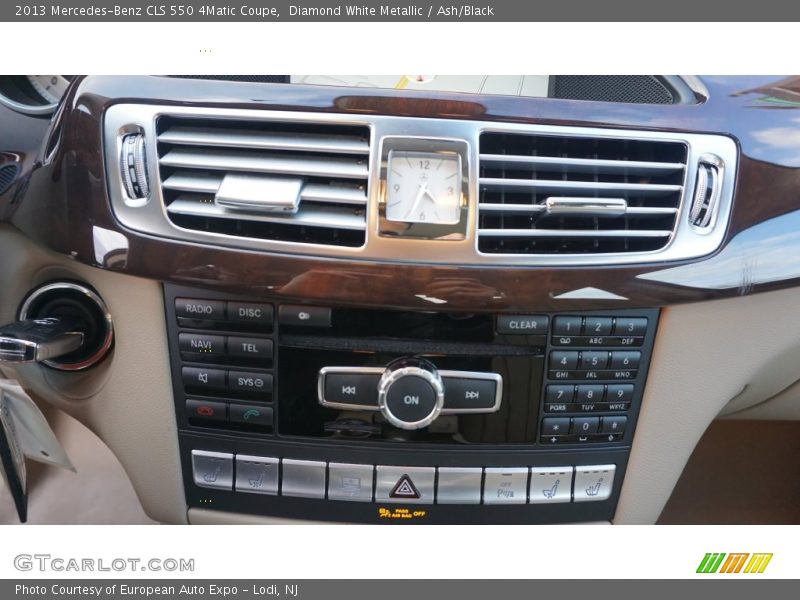 Diamond White Metallic / Ash/Black 2013 Mercedes-Benz CLS 550 4Matic Coupe