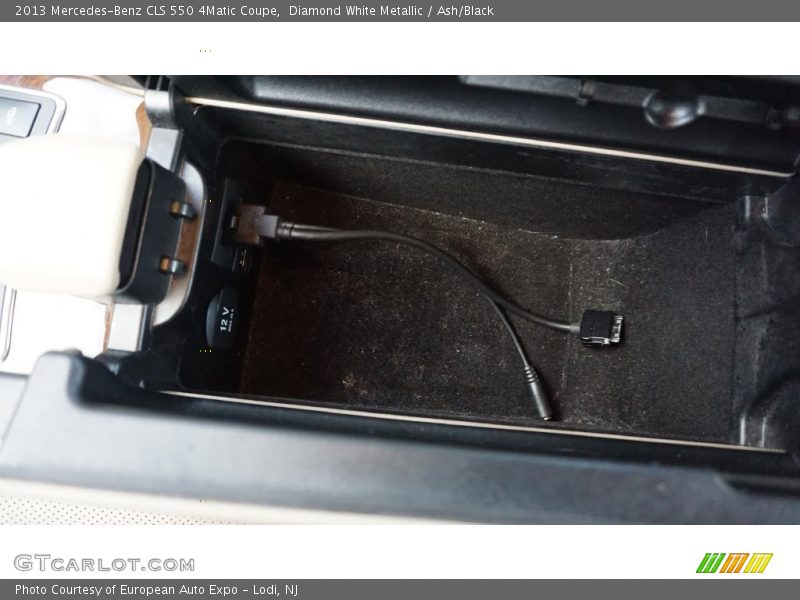 Diamond White Metallic / Ash/Black 2013 Mercedes-Benz CLS 550 4Matic Coupe