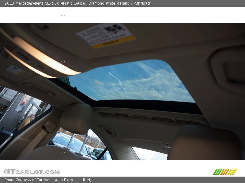 Diamond White Metallic / Ash/Black 2013 Mercedes-Benz CLS 550 4Matic Coupe