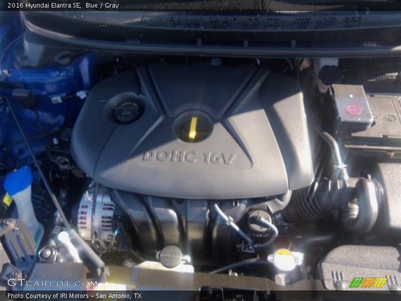 Blue / Gray 2016 Hyundai Elantra SE